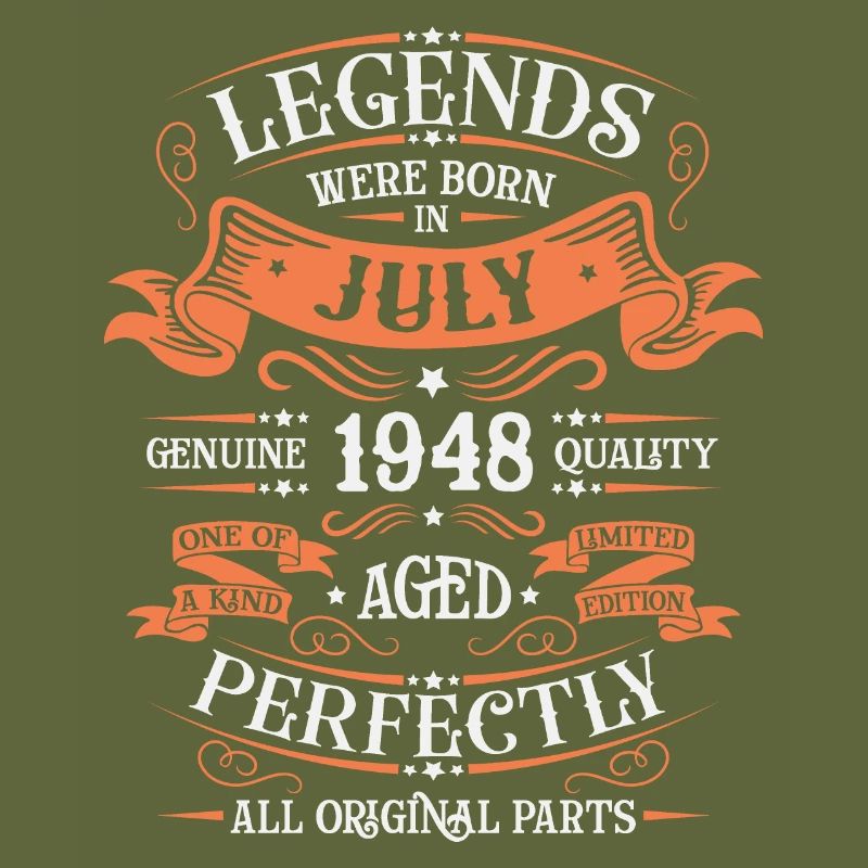 Juli 1948 Geburtstag Mann