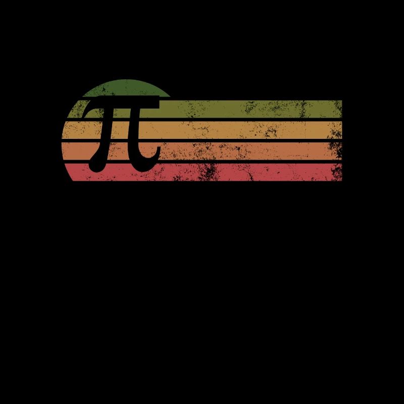 Retro Pi Mathe professeur Mathématiques Analysis Étudiant