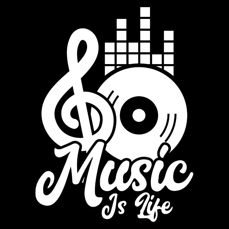 Musik ist Leben | Musiker Geschenk