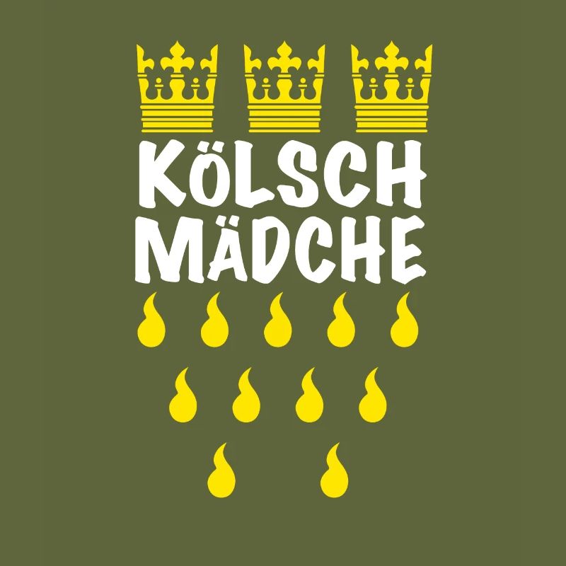 Kölnerin Jecke Kölsch Mädchen
