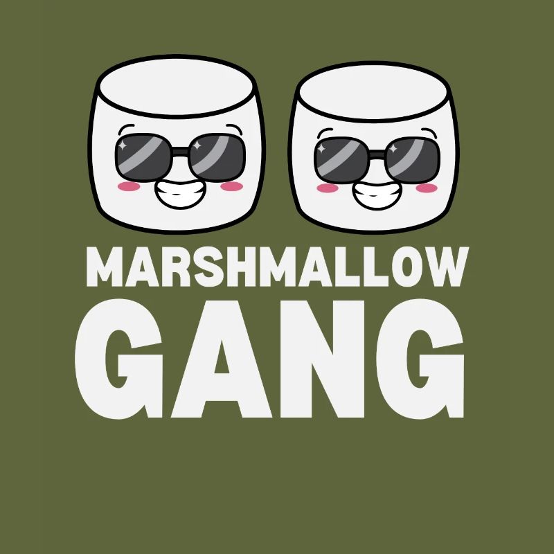 Marshmallow Sandwich Camper Smore Randonnée Feu de camp