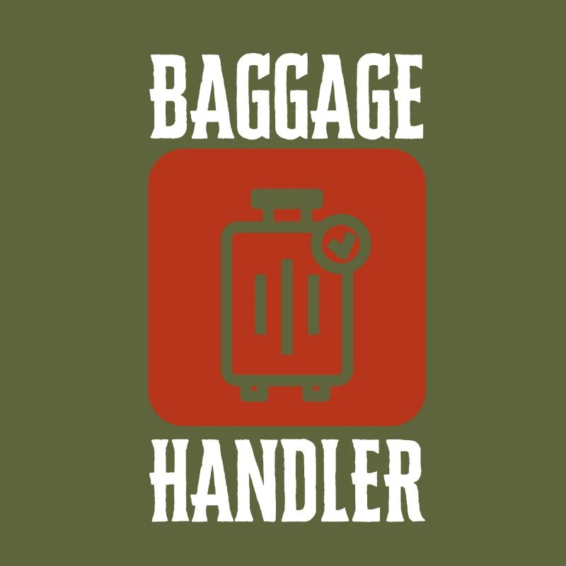 Baggage Handler Airfield Airport Worker