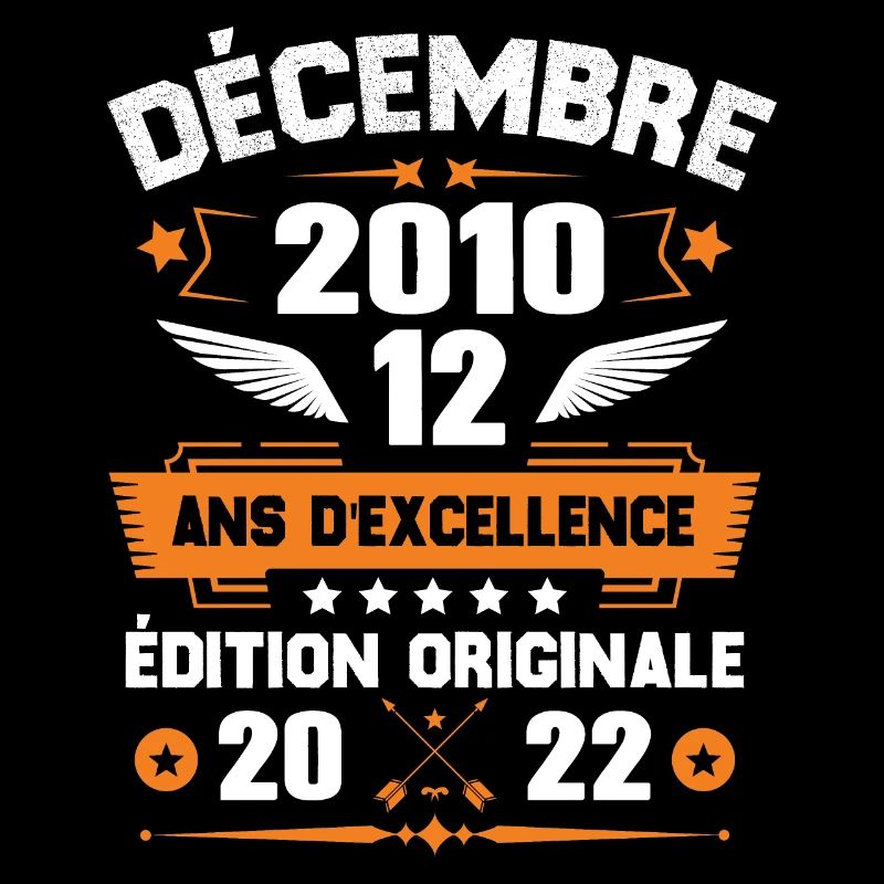 Décembre 2010 Idée Cadeau D'anniversaire 12 Ans