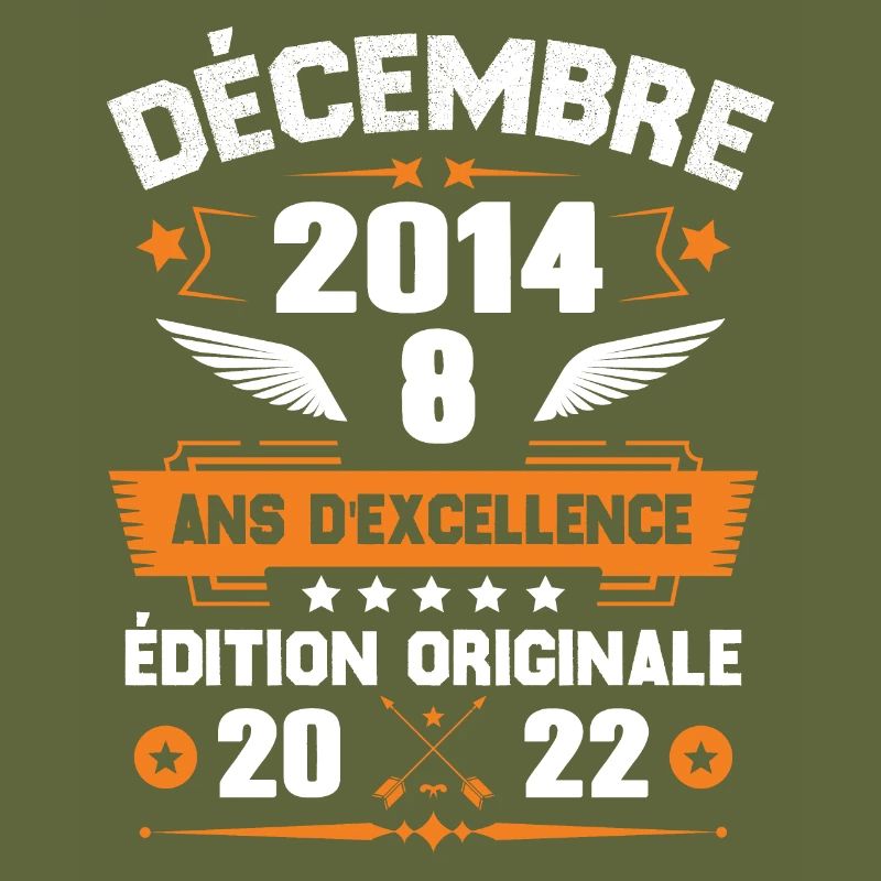 Décembre 2014 Idée Cadeau D'anniversaire 8 Ans
