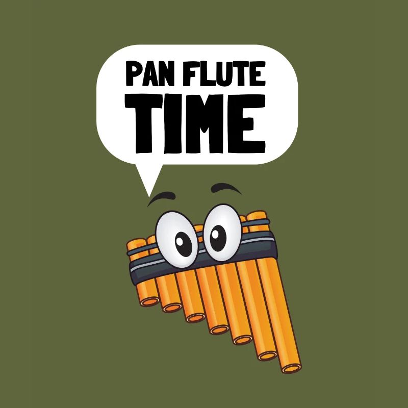 Pan Pipe Instrument Pérou Flûte de Pan en bois