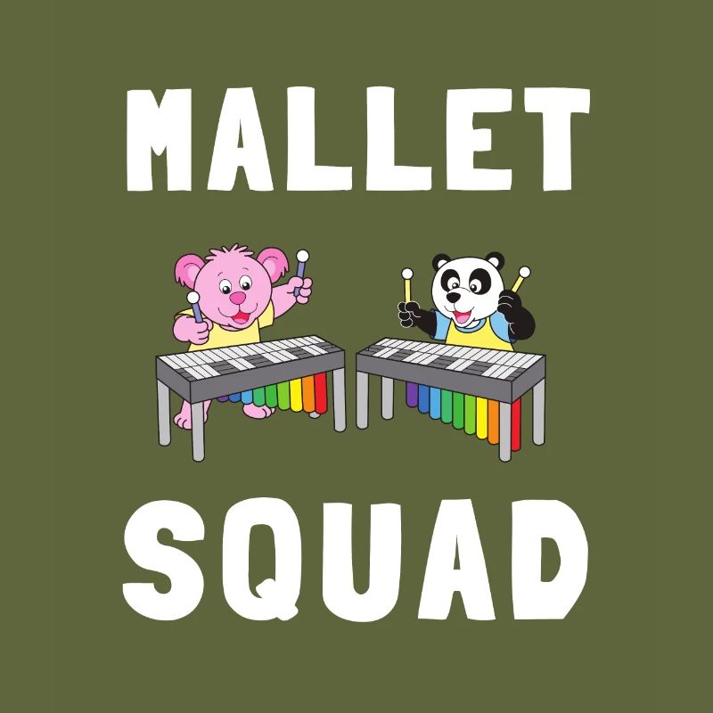 Vibraphone Mom Marimba Ninja And Mallet