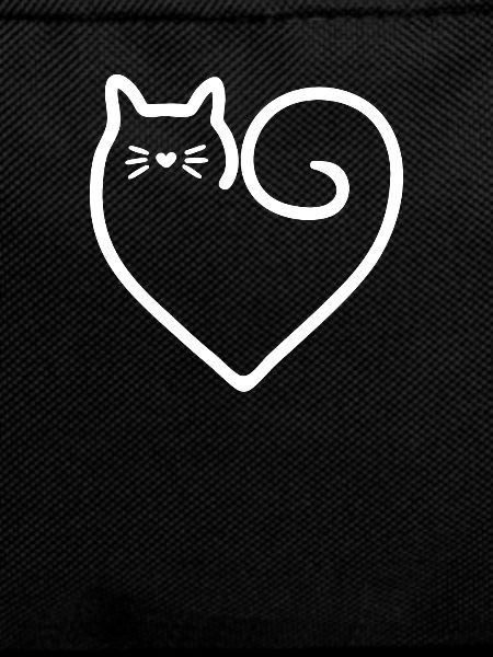 Herz-Form-Katze mit Liebe