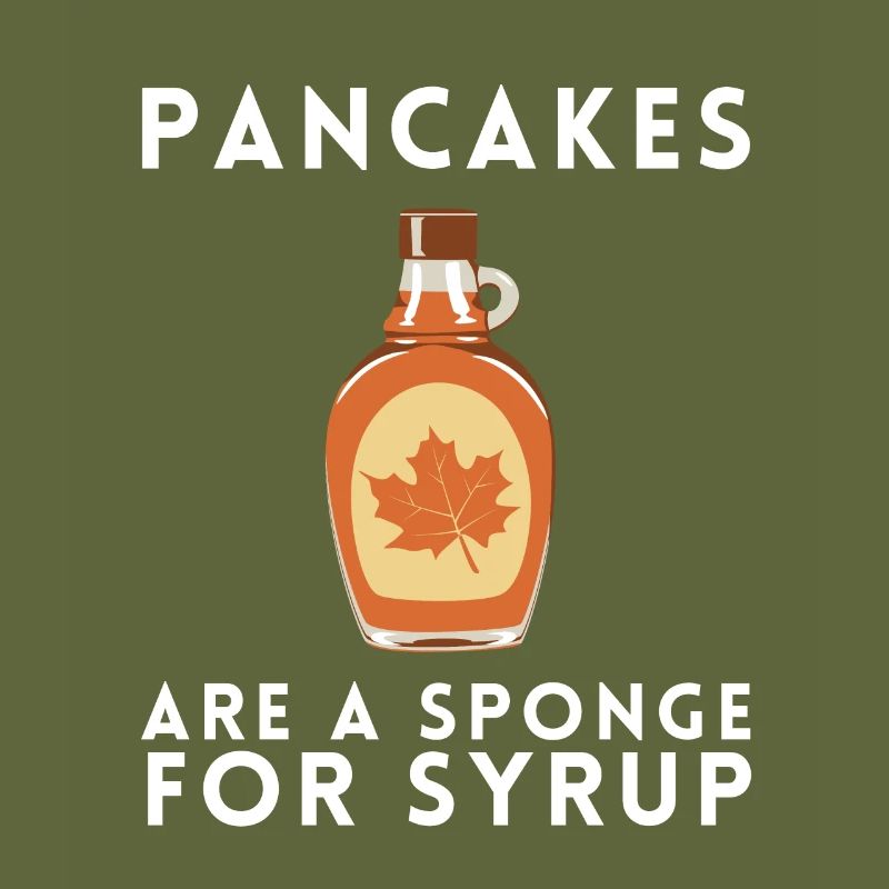 Syrup For Pancakes Flipping Flapjack Breakfast