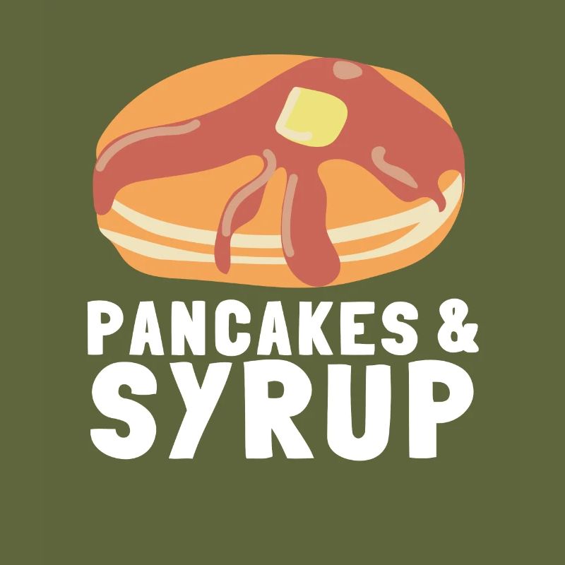 Syrup For Pancakes Flipping Flapjack Breakfast