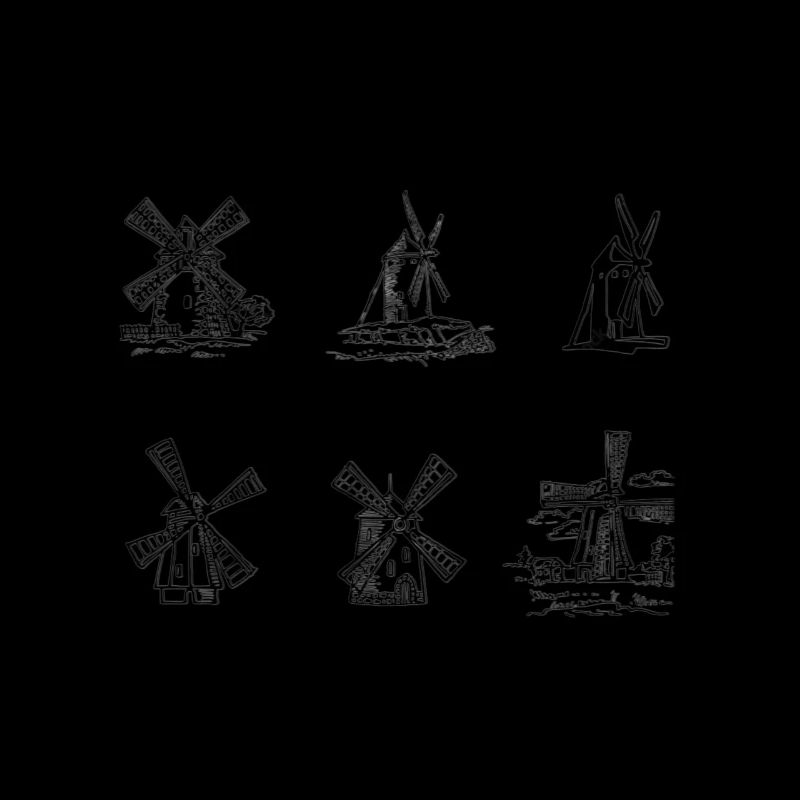 Pays-Bas Holland Moulin à vent