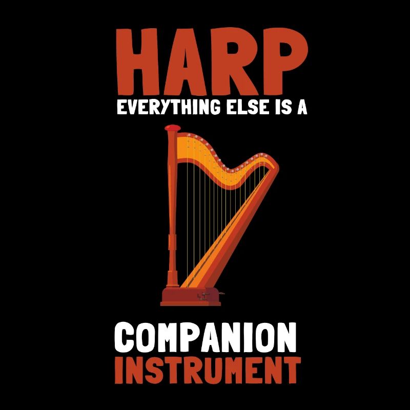 Harp Player Musician Musical Harpist