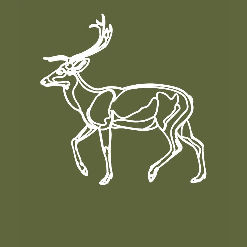Dessin du cerf