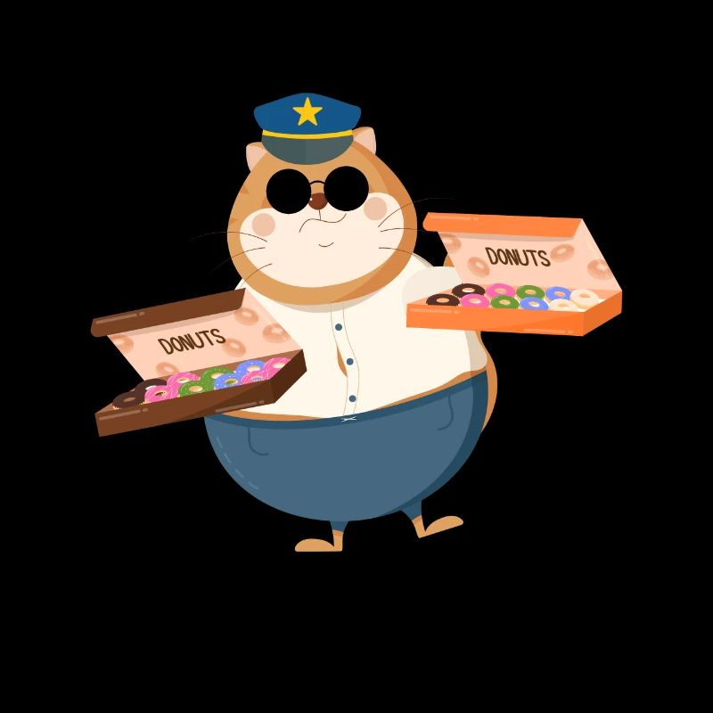 Beignet licorne chat