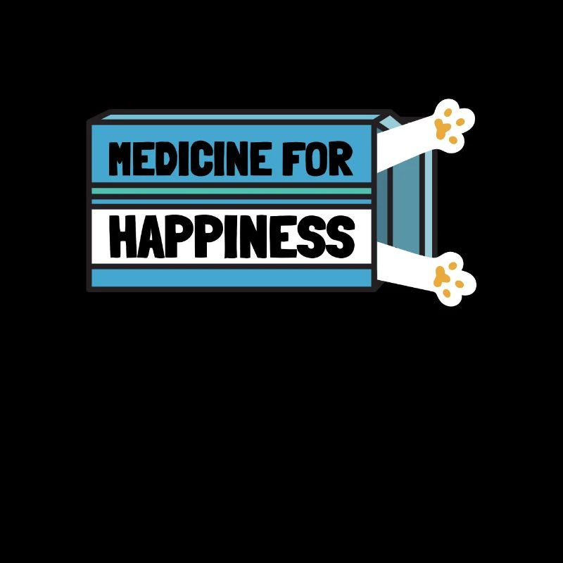 My Medicine For Happiness Called Cats Every Day