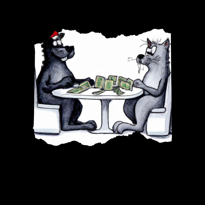 Cats Playing Cards
