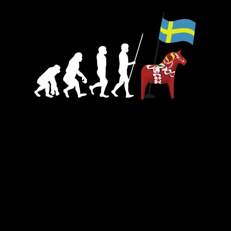Sverige Suède Dala suédois Cheval Dalécarlien