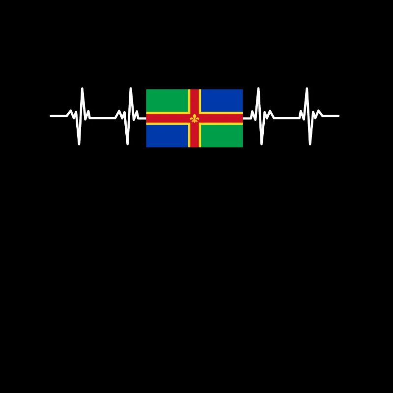 Drapeau du Lincolnshire du Royaume-Uni