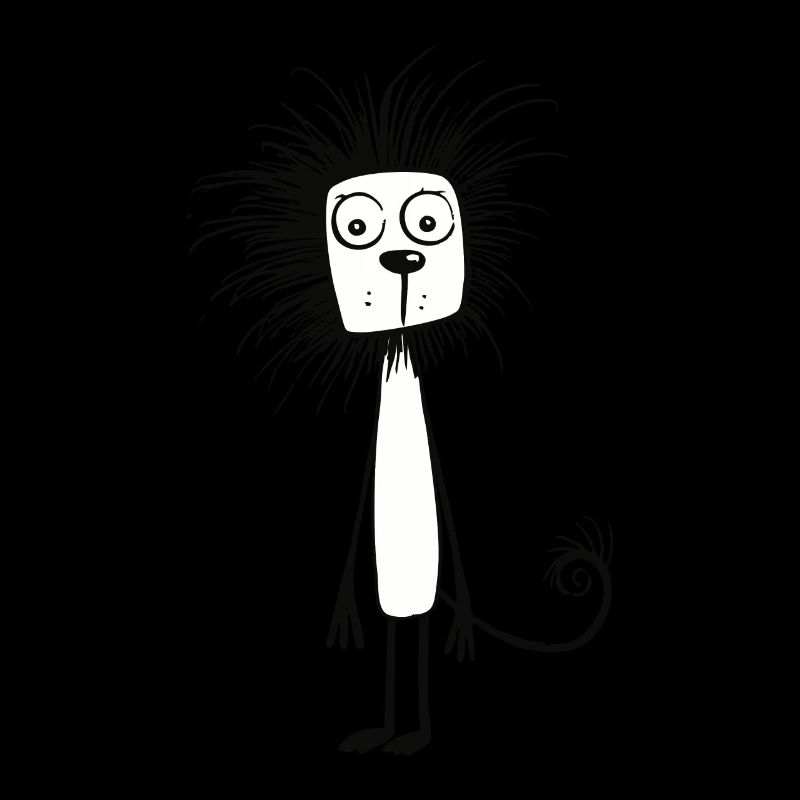 Verwirrter Löwe