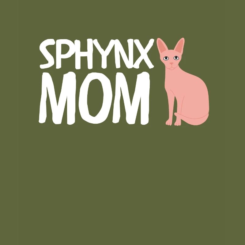 Sphynx Maman Chat Sans Poils Propriétaire de Chat