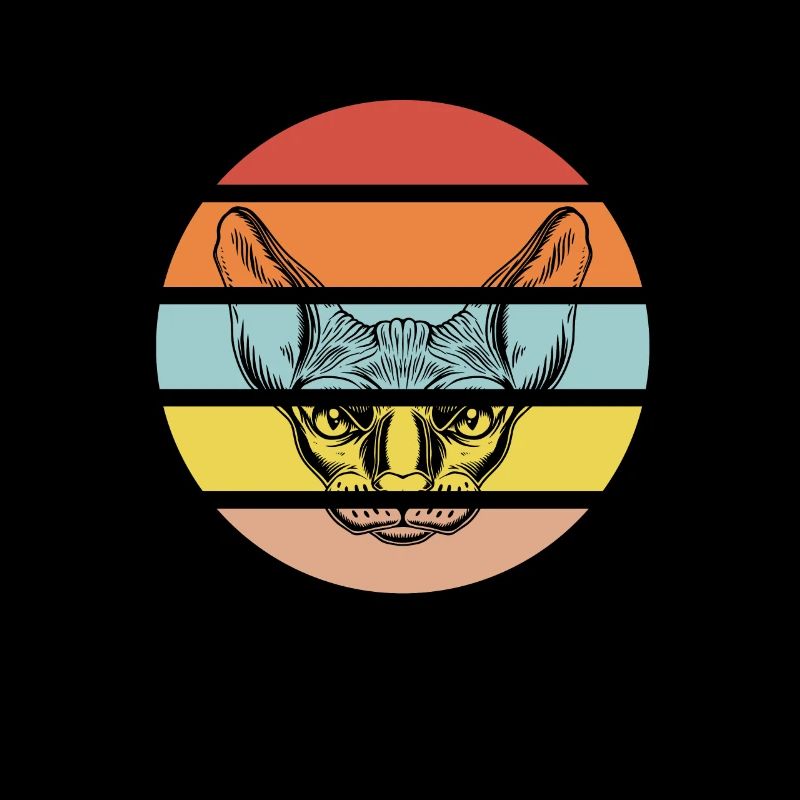 Sphynx Maman Chat Sans Poils Propriétaire de Chat