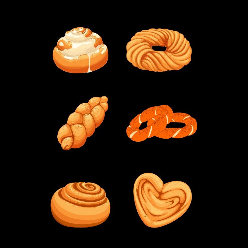 Cinnamon Roll And Cinnamon Buns