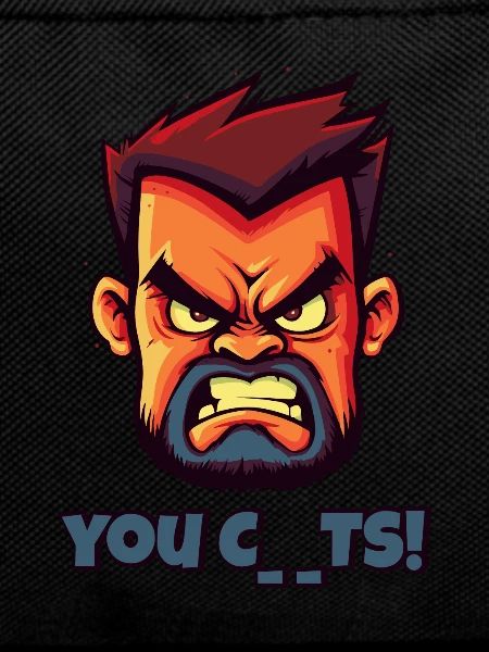 Angry Face Butcher Funny Insult