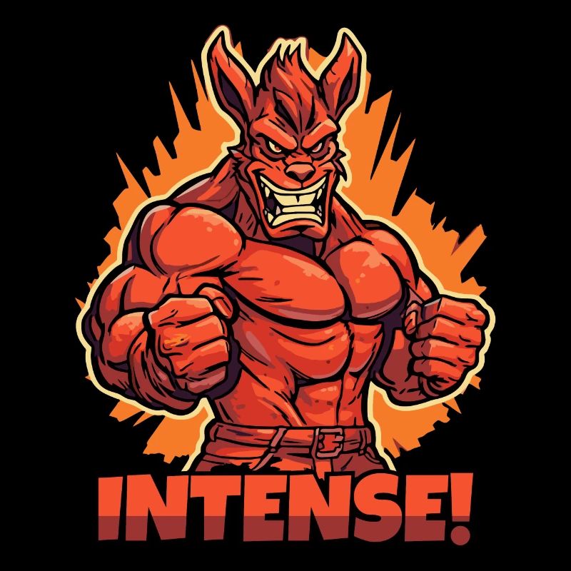 Muscular Beast: Intense