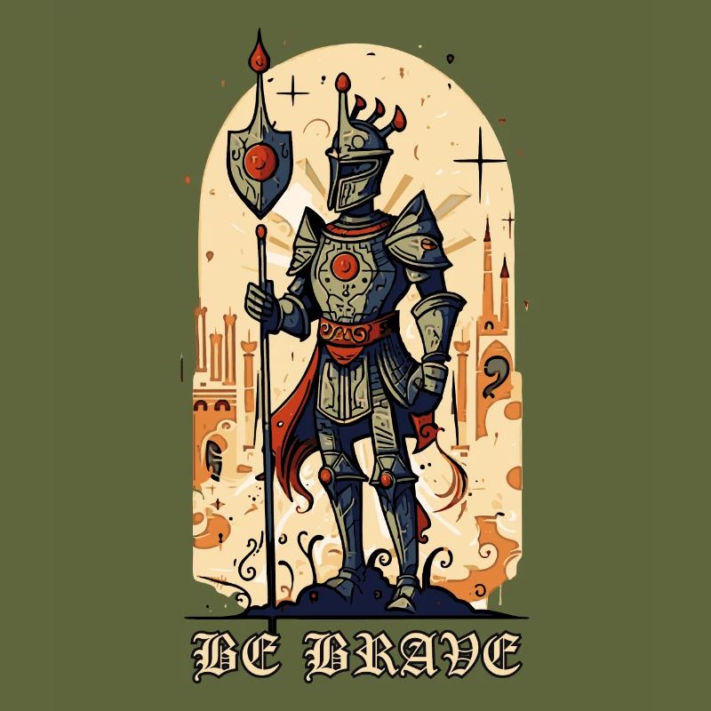Be Brave – Medieval Knight