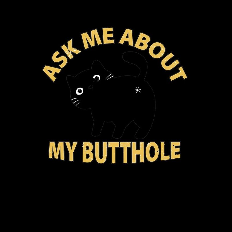 Trou de fesse de chat