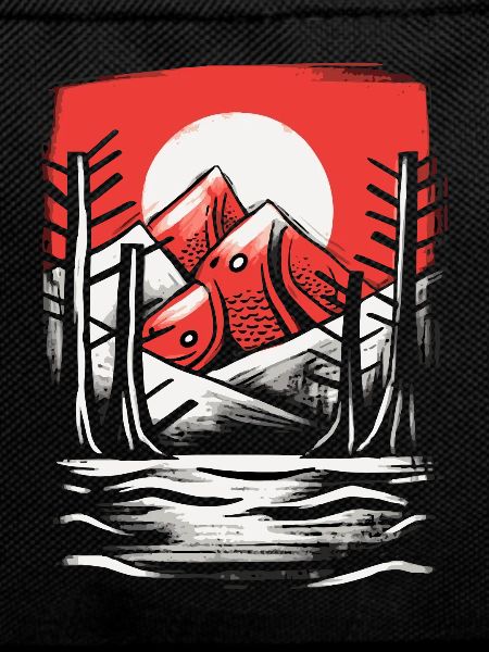 Japan's Red Sun, Fish Mountains