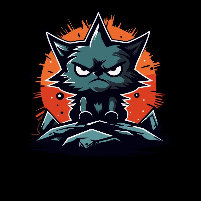 An Angry Star Cat