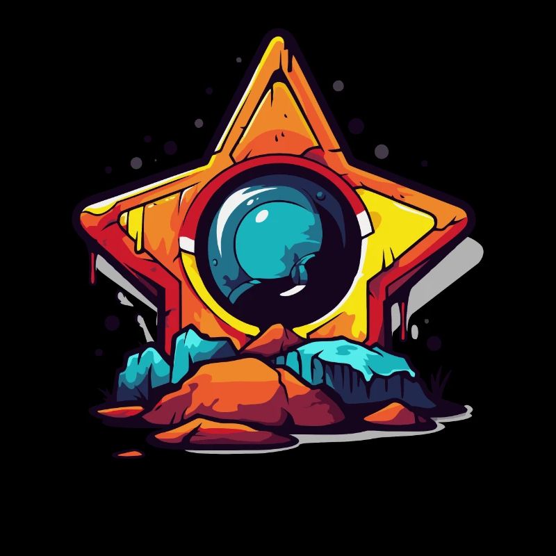 A star on the rocks