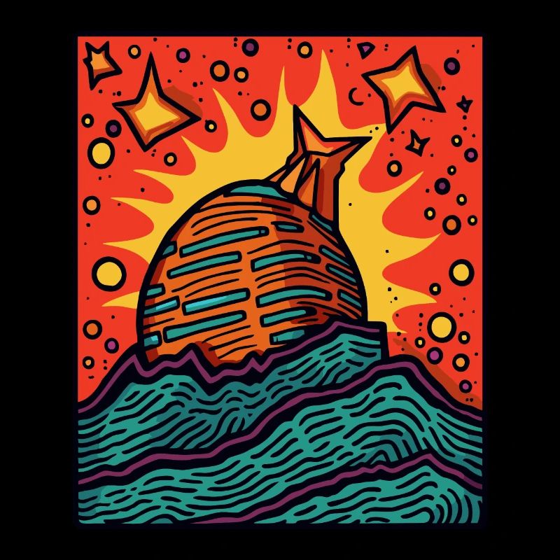 Un objet inconnu dans le ciel