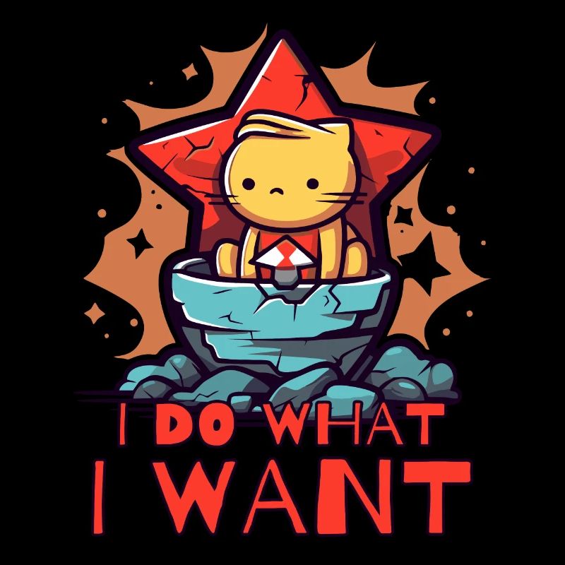 The "I do what I want" cat