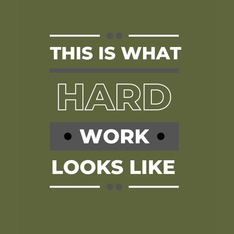 Blue Collar Worker - This is what hard work looks