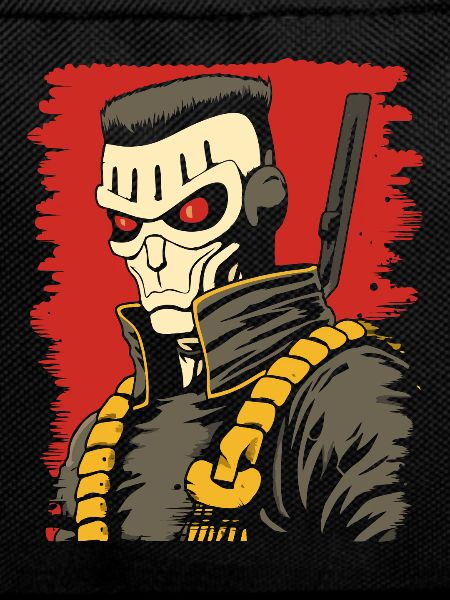 Cartoon Cyborg Robot