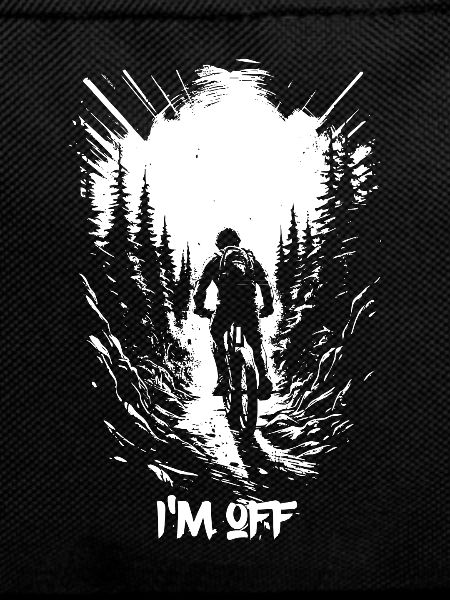 I'm out mountain biking