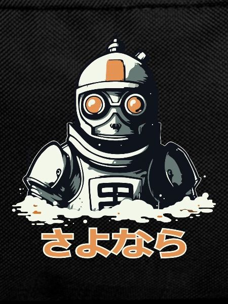 さよなら Farewell, a sinking robot