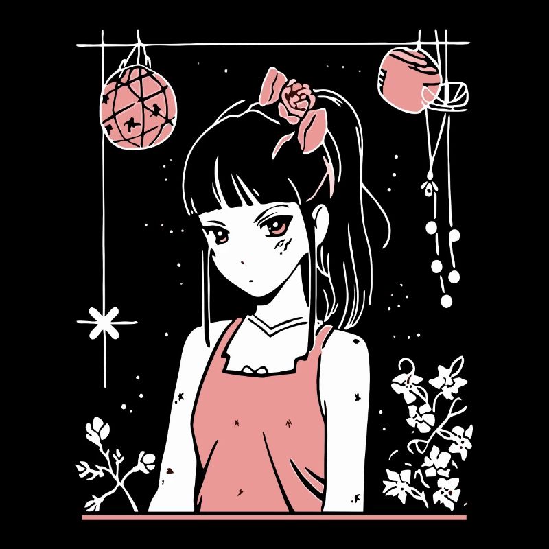 Japanese Blossom Girl