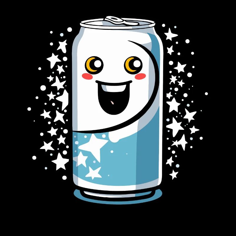 Cheerful Lemonade Can