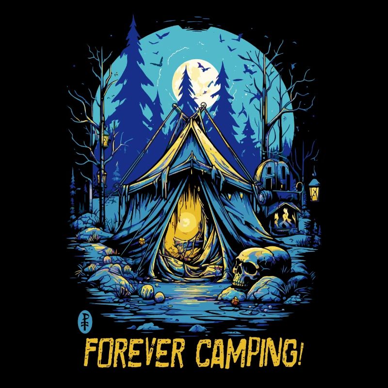 Dark Deep Forest Horror Camp - Camping Forever