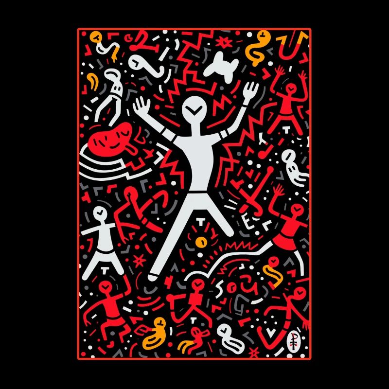 Cartoon Pop Art: Crazy Life with Wit