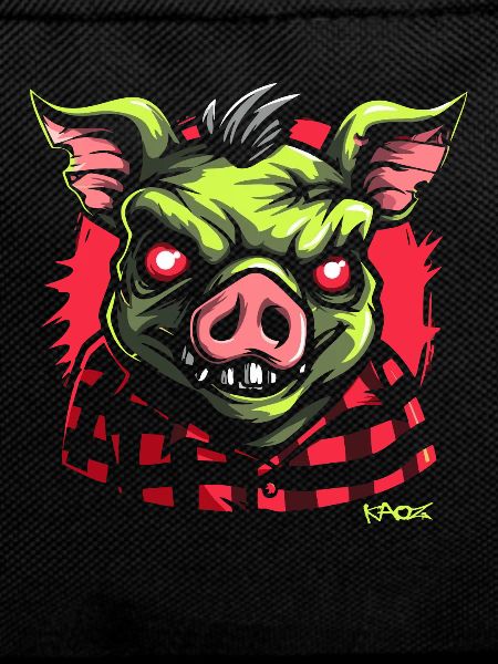 Evil Green Pig