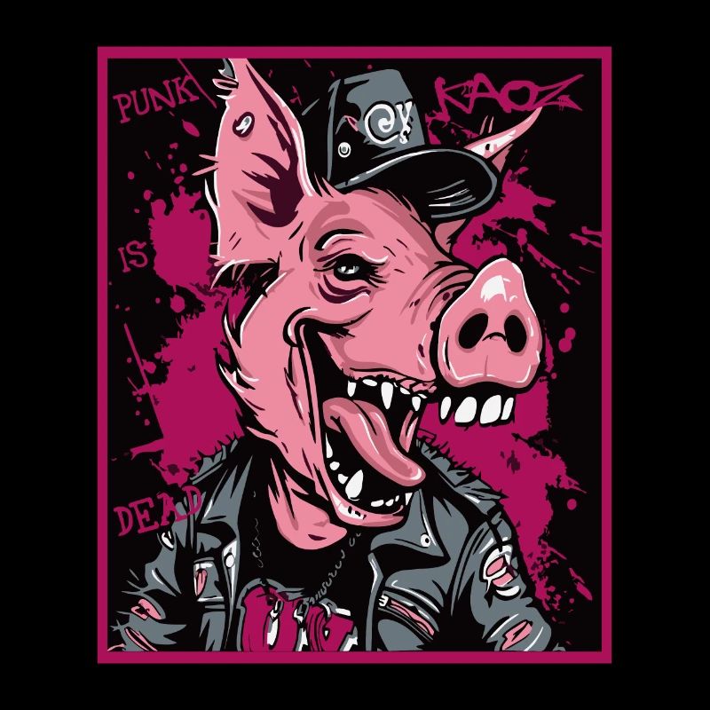 Le punk est mort, cochon punk rock
