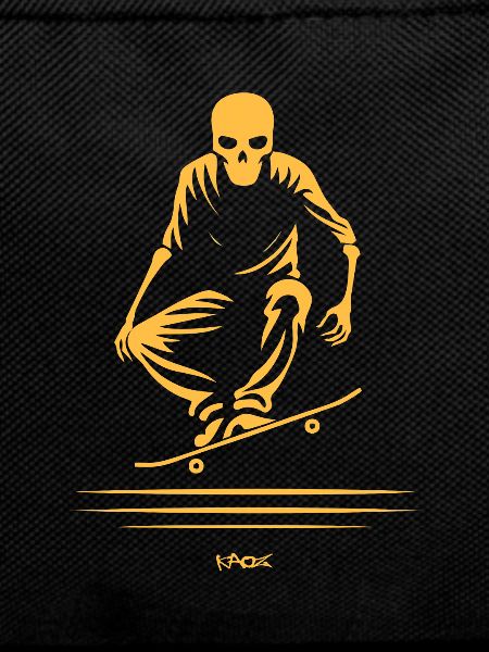 Skeleton Skull Skateboard