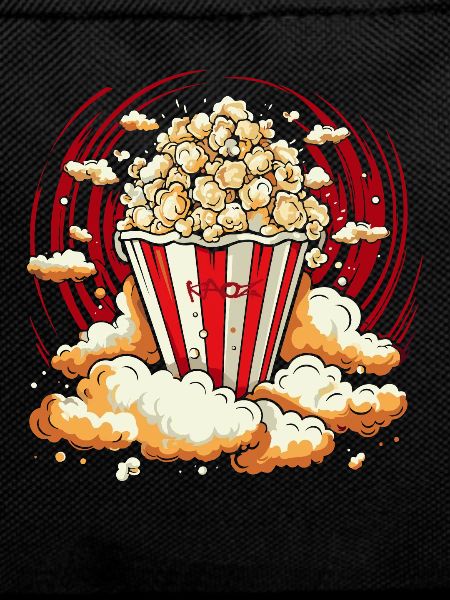 Knalliges Popcorn