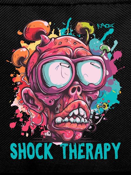 Shock Therapy Crazy Guy Skull