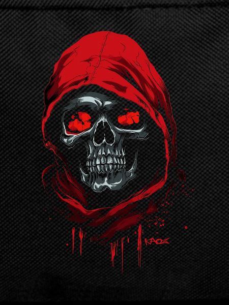 Red Hood Dark Skull