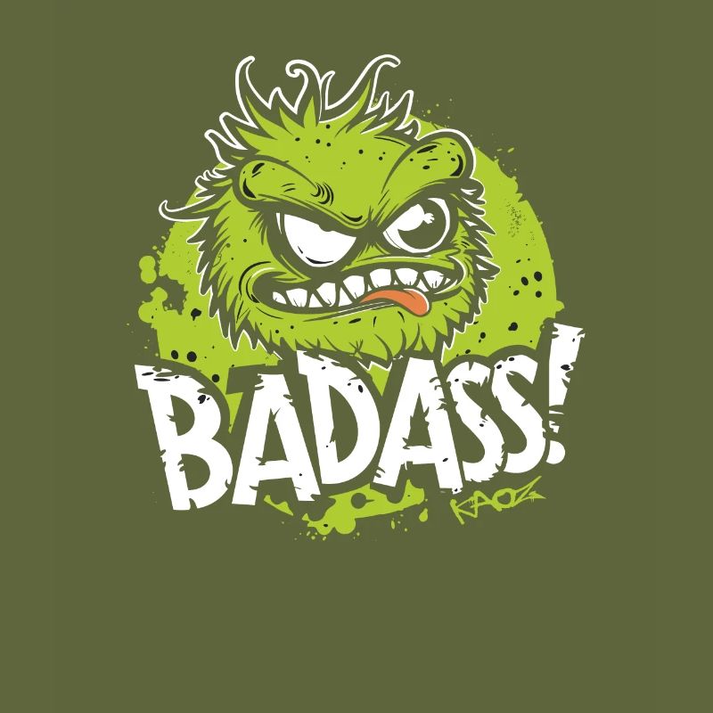 Cette drôle de créature mignonne est badass