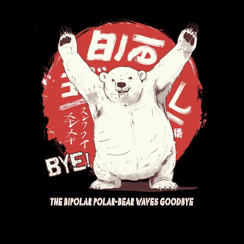 The bipolar polar bear polar bear waves goodbye
